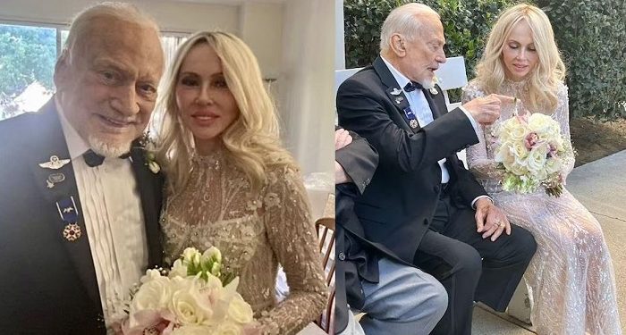 Buzz Aldrin married for the fourth time