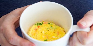 mug omelette