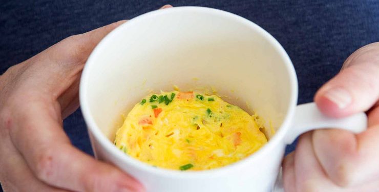 mug omelette