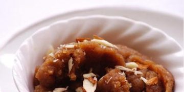 singhada flour pudding