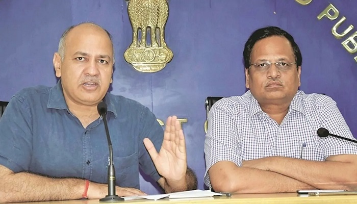 Manish Sisodia, Satyendar Jain