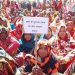 Villagers protest against chit fund companies