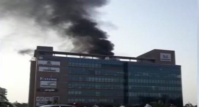 fire in software company