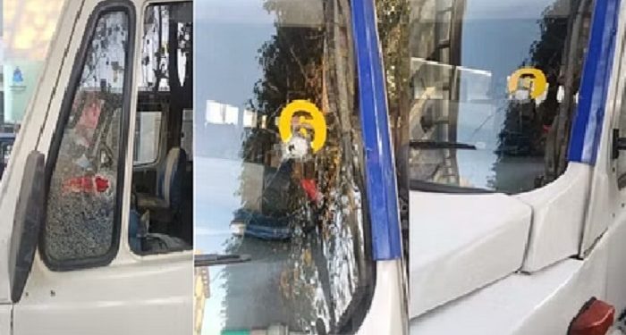 firing on school bus