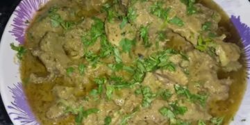 Hyderabadi Green Chicken