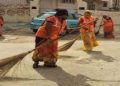 sanitation workers