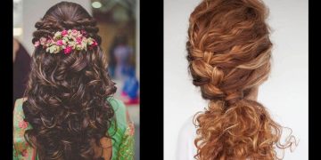 hairstyle on curly hair