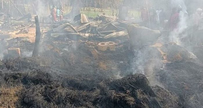 Fire in Kushinagar