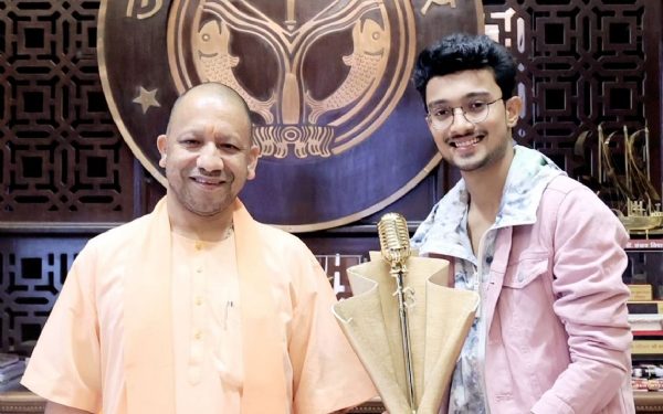 Indian Idol-13 winner Rishi Singh met CM Yogi