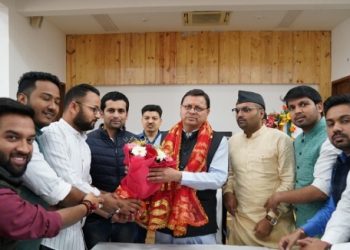 BHAJYUM officials met CM Dhami