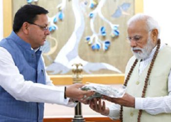 CM Dhami met PM Modi