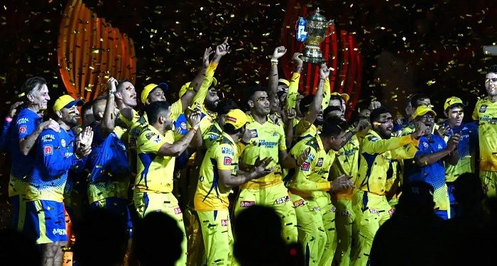 CSK became champion for the fifth time