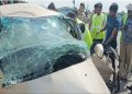 Four killed after car overturns