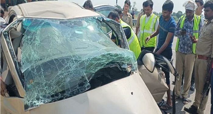 Four killed after car overturns