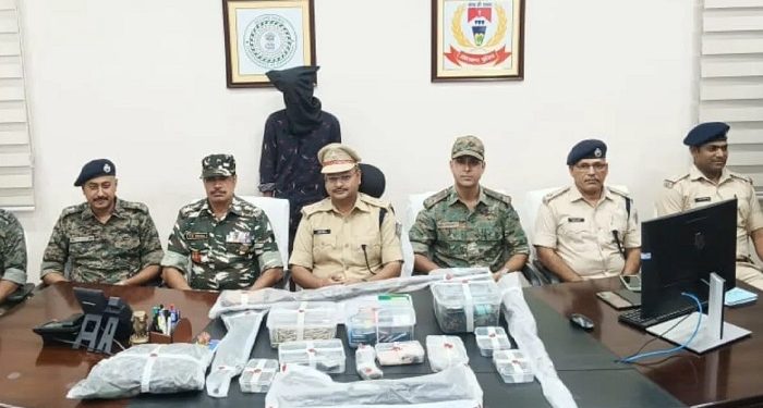 Naxalite commander arrested with AK-47