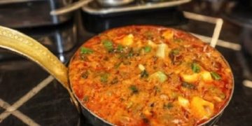 onion-curd curry