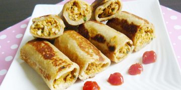 Paneer Bread Roll
