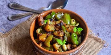 aloo-shimla mirch sabji