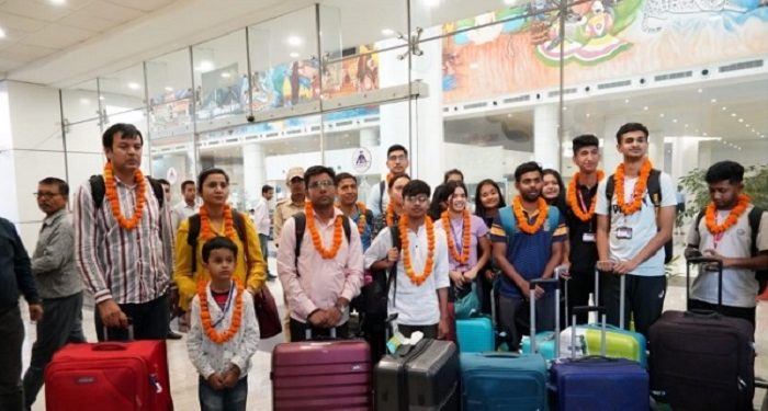 Students from Manipur returned safely to Doon