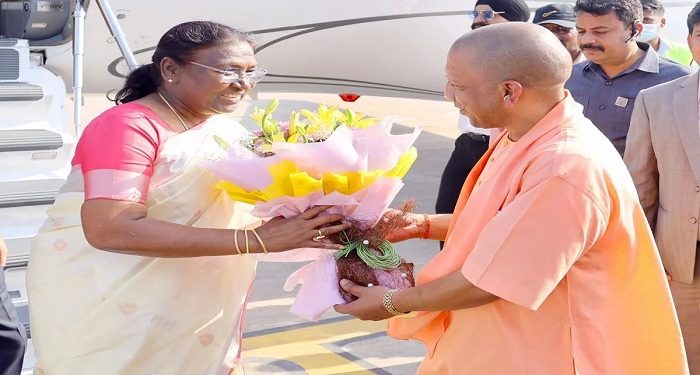 CM Yogi congratulated President Draupadi on her birthday