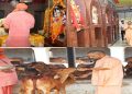 CM Yogi worshiped Maa Pateshwari