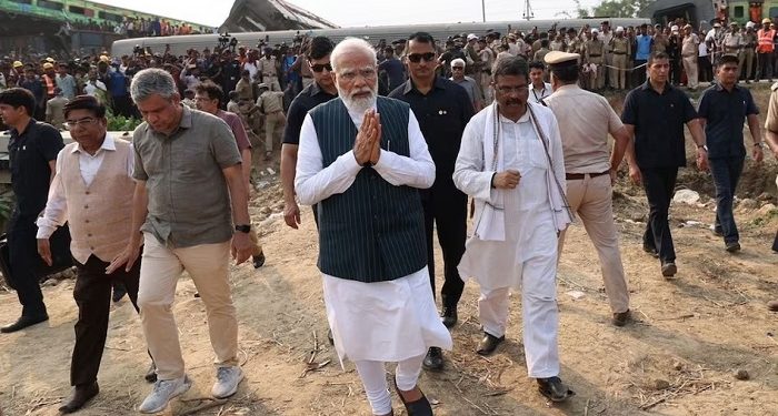 PM Modi reached Balasore