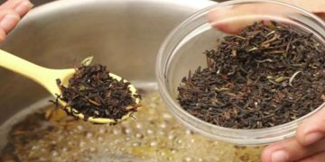 tea leaves