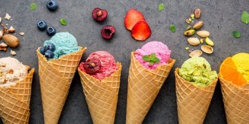 fruit ice cream