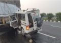 Accident on Lucknow-Agra Expressway