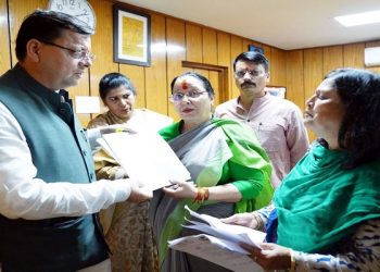 MLA met CM Dhami