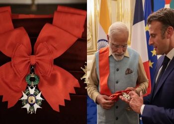 PM Modi gets the highest honor of France
