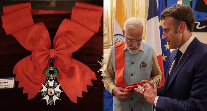 PM Modi gets the highest honor of France