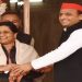 Mayawati congratulated Akhilesh Yadav on his birthday