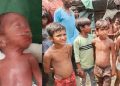 Four children saved the baby thrown in Gomti