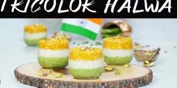 Tiranga Halwa