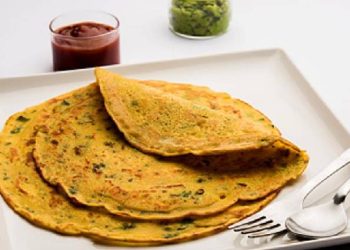 Tomato Besan Veg Omelet