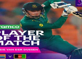 South Africa defeated Afghanistan by five wickets
