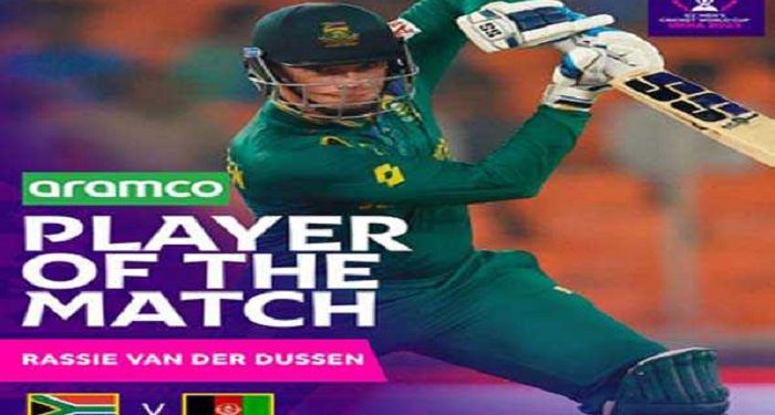 South Africa defeated Afghanistan by five wickets