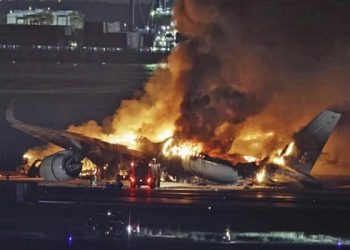 Burning Plane