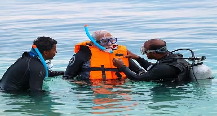 PM Modi visits Lakshadweep