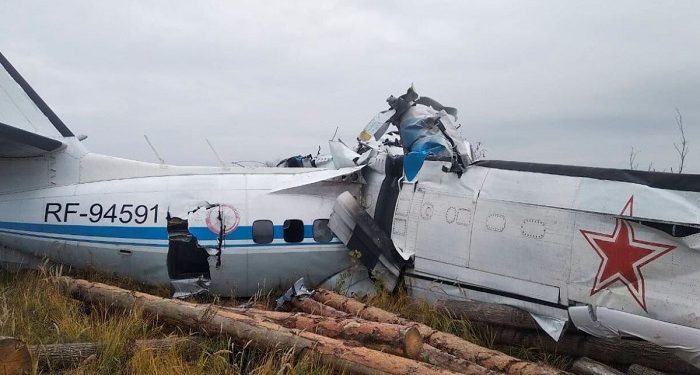 Russian military plane crash