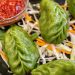 Spinach Corn Cheese Momos