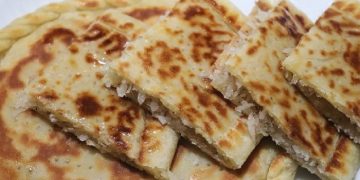 coconut paratha