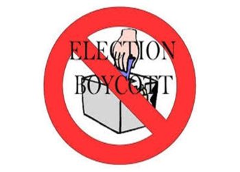 boycotted elections