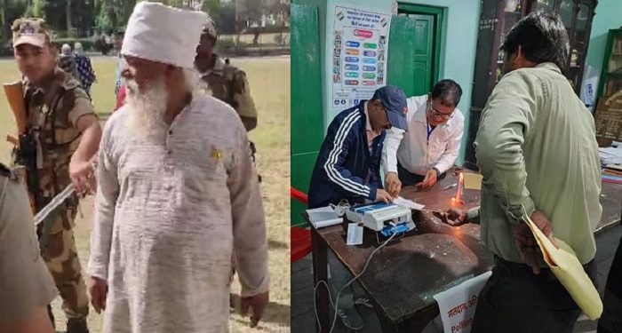 Voter throws EVM at booth center in Haridwar