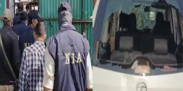 NIA team reached TMC leader's house, attacked
