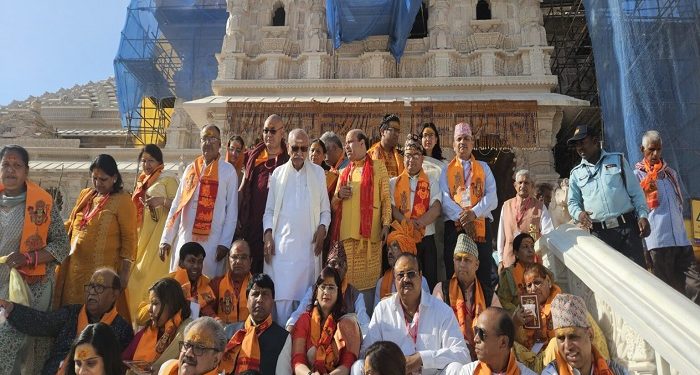 Ram devotees from 30 countries visited Ramlal
