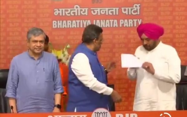 Tejinder Singh Bittu joins BJP