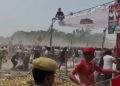 Again stampede in Akhilesh Yadav's rally