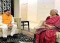 CM Dhami met Nirmala Sitharaman